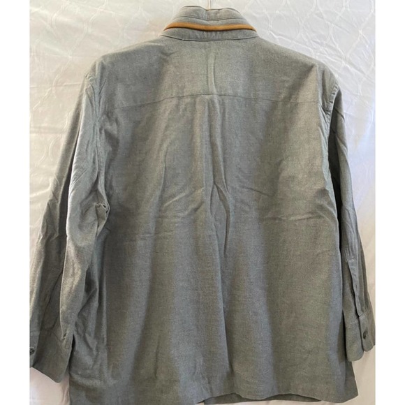 Faconnable Gray Casual Button Down Shirt - Picture 4 of 6